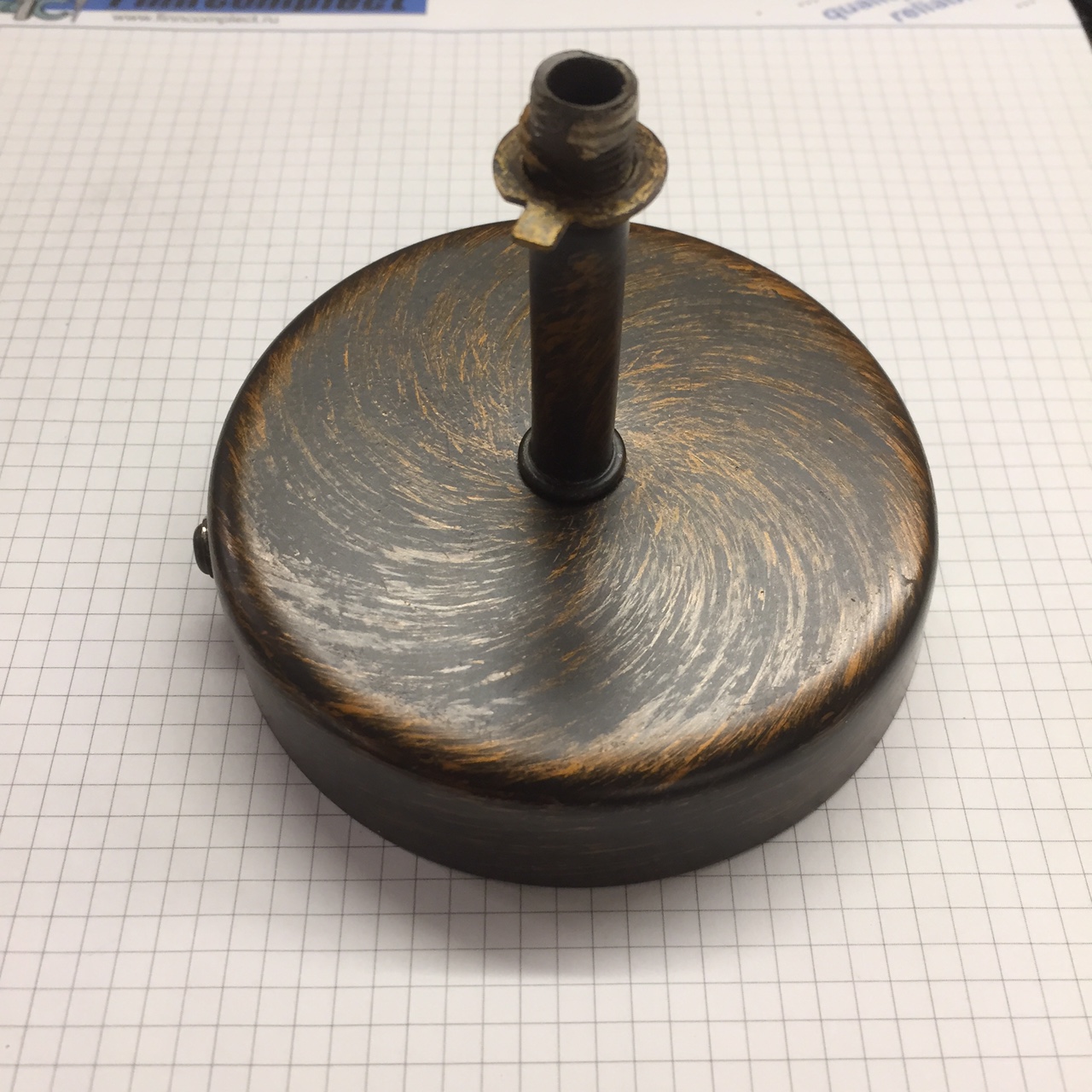 РАЗНОЕ ФУРНИТУРА | Арматура чашка вывода черная A5213AP-1BR светильник подвесной ARTE LAMPE