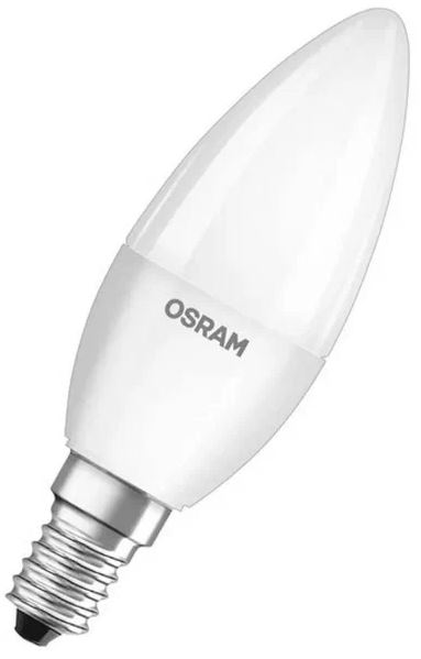 OSRAM | E14 B   5.5 (=40)W/2700K FR   Warm White 220-240V 470lm Osram 4052899971608