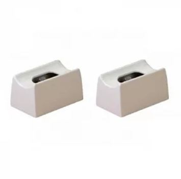 FOTON LIGHTING |  S14s*2 FL-Socket  Plastic White Foton 608406	2    LEDnear 