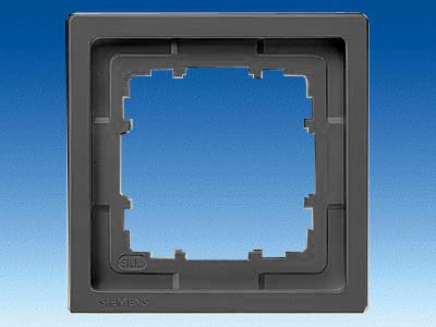 SIEMENS | 5TG1364 Рамка 4-местная, черный базальт Delta Style Siemens
