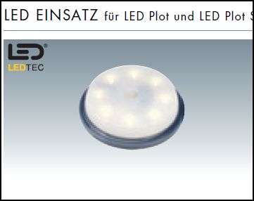 SLV | 550212    IP67 LED PLOT INSERT SLV 550212   1,5 