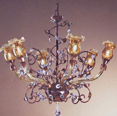 MM LAMPADARI | 6716/6 V2306   MMLampadari H58 D75