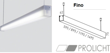 PROLICHT | 42220  G5 1*28/54W 1195mm FINO  PROLICHT