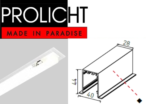 PROLICHT | 24007 03 RAL 9016 White  X-SMALL SYSTEM  4428 PROLICHT, 1