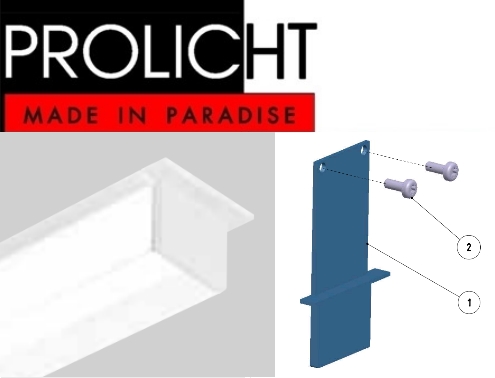 PROLICHT | 81027 03 RAL 9016    24007  X-SMALL SYSTEM PROLICHT